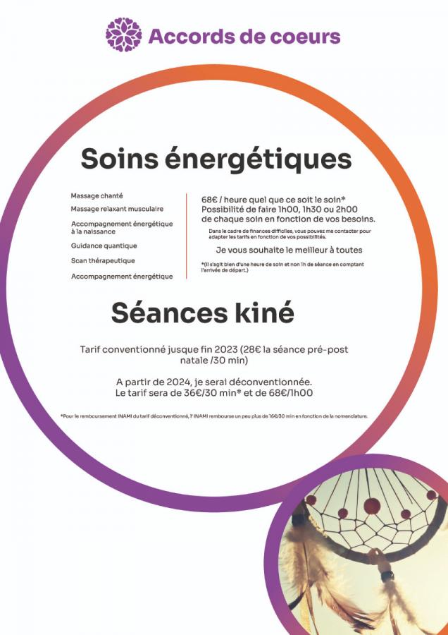 Tarifs énergéticienne